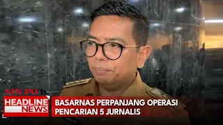 Basarnas Perpanjang Operasi Pencarian 5 Jurnalis