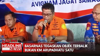 Basarnas Tegaskan Objek Terbalik Bukan KM Arupadhatu Satu