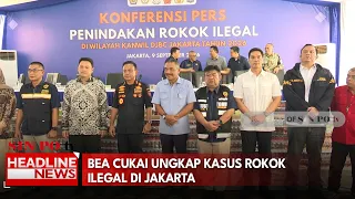 Bea Cukai Ungkap Kasus Rokok Ilegal di Jakarta