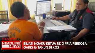 Bejat! Ngaku Ketua RT, 3 Pria Perkosa Gadis 16 Tahun di Kos