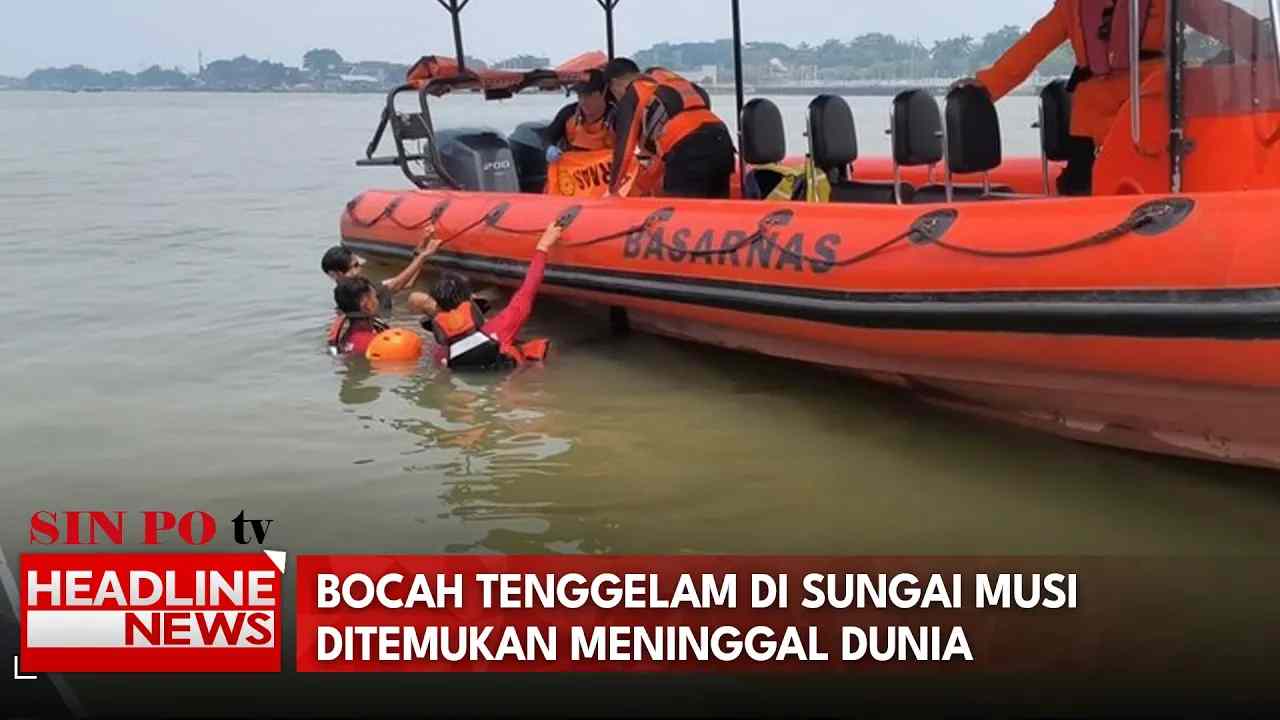 Bocah Tenggelam di Sungai Musi Ditemukan Meninggal Dunia
