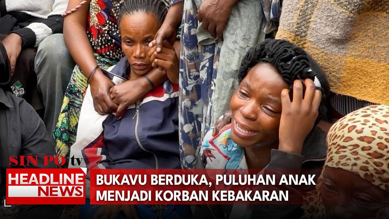 Bukavu Berduka, Puluhan Anak Menjadi Korban Kebakaran