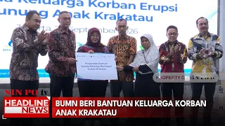 BUMN Beri Bantuan Keluarga Korban Anak Krakatau