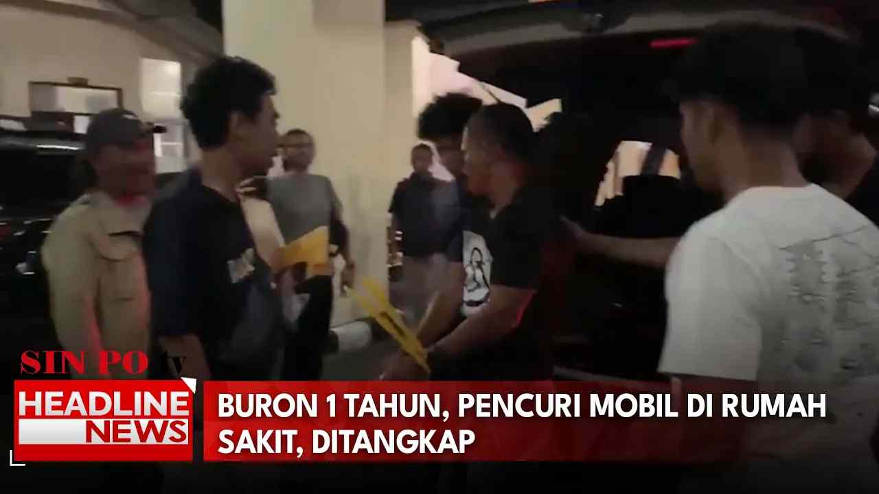 Buron 1 Tahun, Pencuri Mobil di Rumah Sakit, Ditangkap