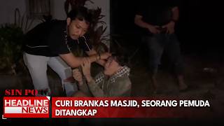 Curi Brankas Masjid, Seorang Pemuda Ditangkap