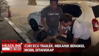 Curi ECU Trailer, Mekanik Bengkel Mobil Ditangkap