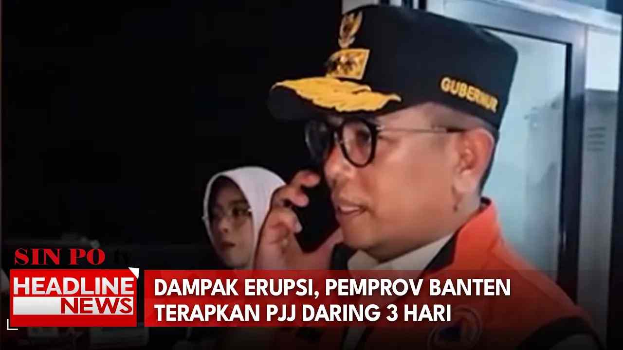 Dampak Erupsi, Pemprov Banten Terapkan PJJ Daring 3 Hari