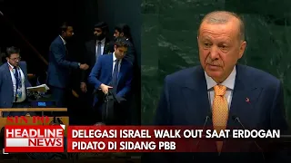 Delegasi Israel Walk Out Saat Erdogan Pidato di Sidang PBB