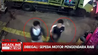Dibegal! Sepeda Motor Pengendara Raib