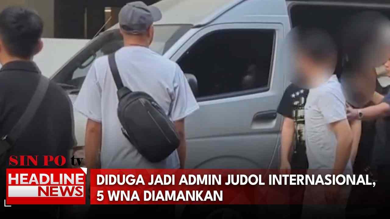 Diduga Jadi Admin Judol Internasional, 5 WNA Diamankan