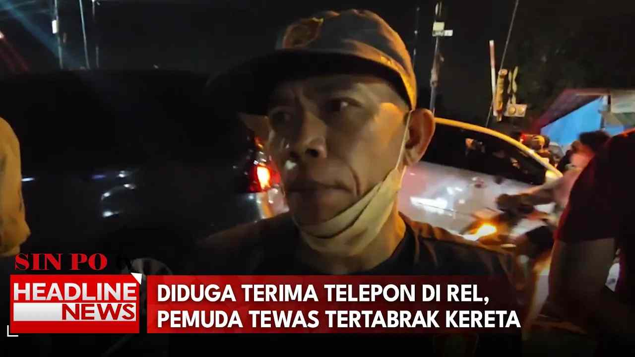 Diduga Terima Telepon di Rel, Pemuda Tewas Tertabrak Kereta