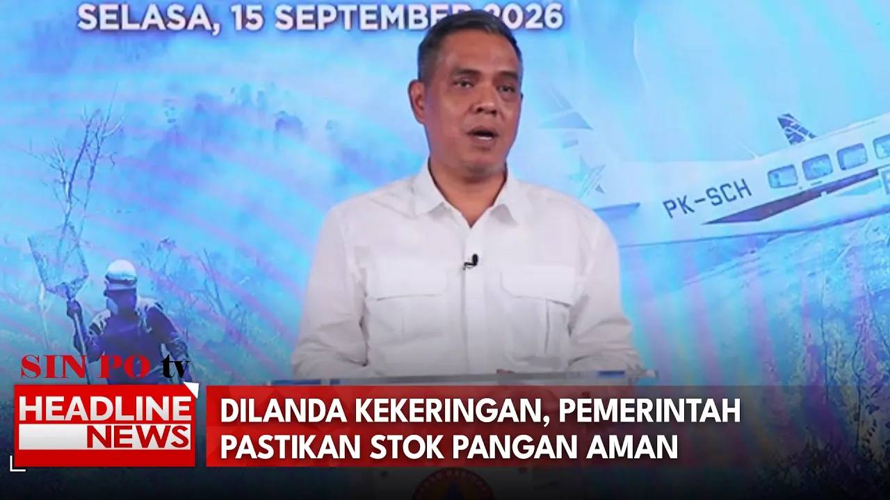 Dilanda Kekeringan, Pemerintah Pastikan Stok Pangan Aman