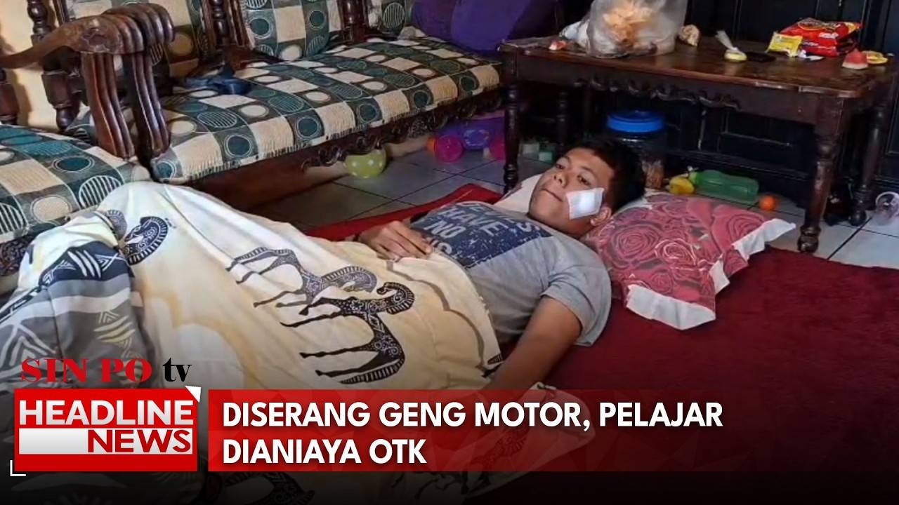 Diserang Geng Motor, Pelajar Dianiaya OTK