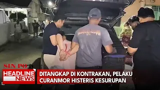 Ditangkap Di Kontrakan, Pelaku Curanmor Histeris Kesurupan