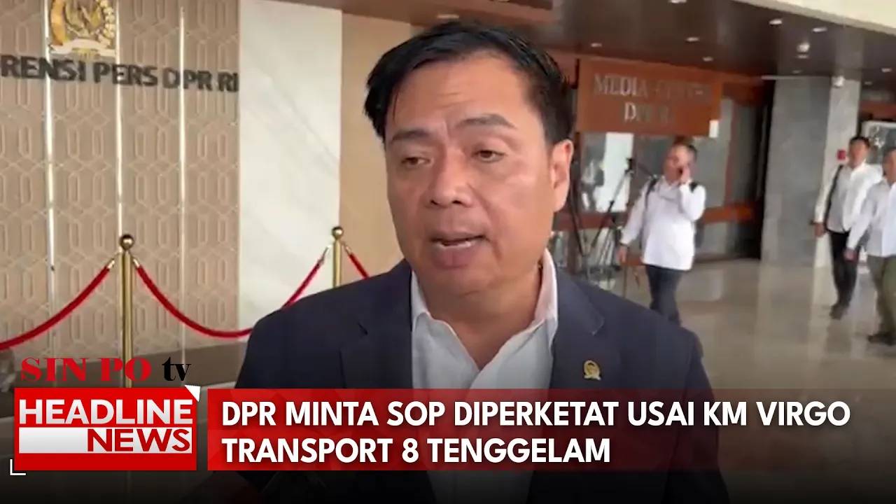 DPR Minta Sop Diperketat Usai KM Virgo Transport 8 Tenggelam