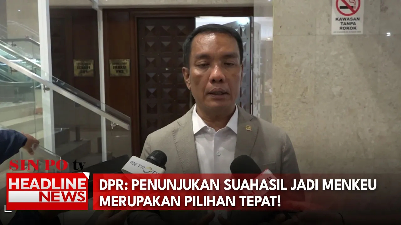 DPR: Penunjukan Suahasil Jadi Menkeu Merupakan Pilihan Tepat!