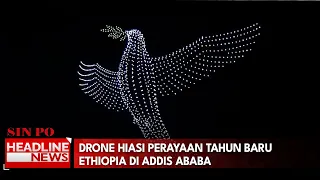 Drone Hiasi Perayaan Tahun Baru Ethiopia di Addis Ababa