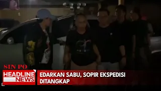 Edarkan Sabu, Sopir Ekspedisi Ditangkap