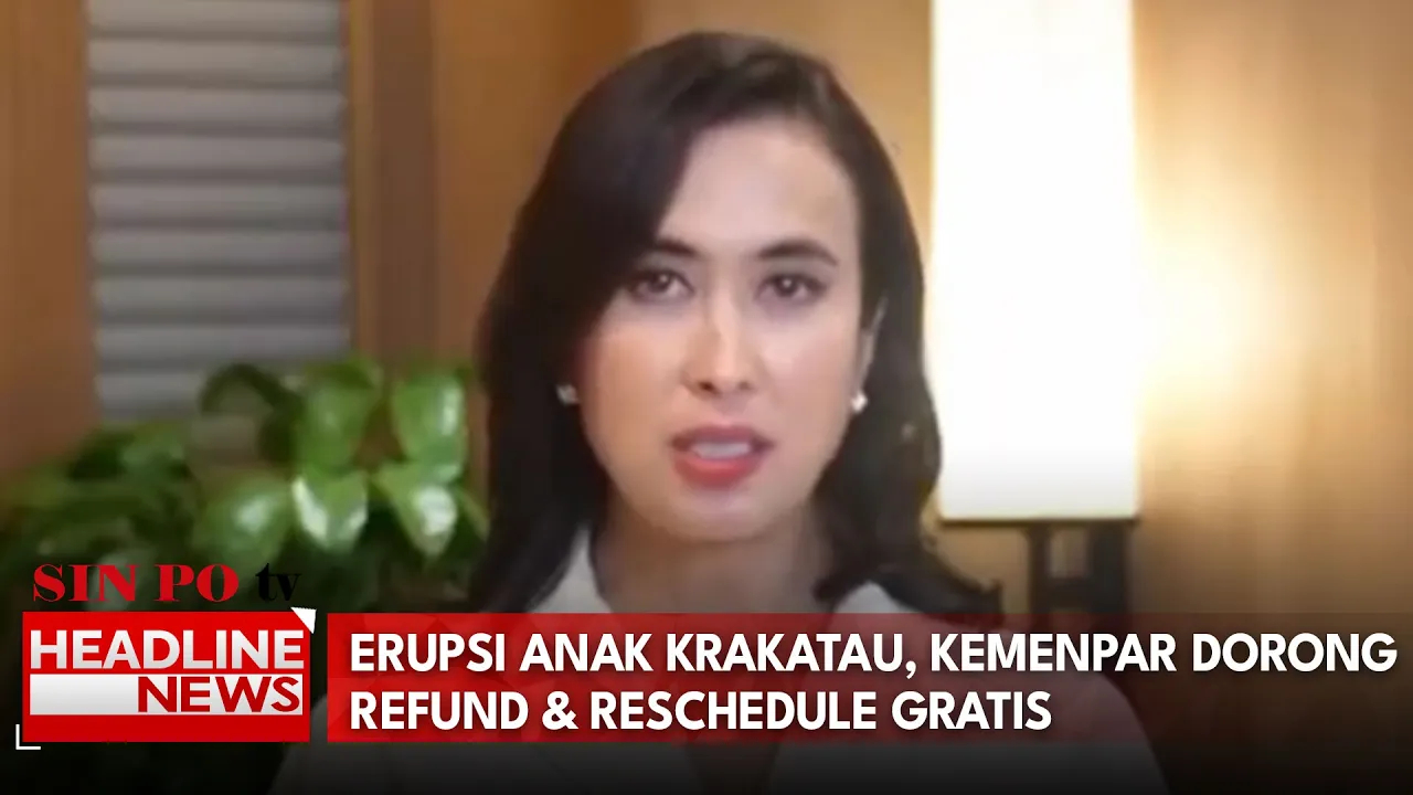 Erupsi Anak Krakatau, Kemenpar Dorong Refund & Reschedule Gratis