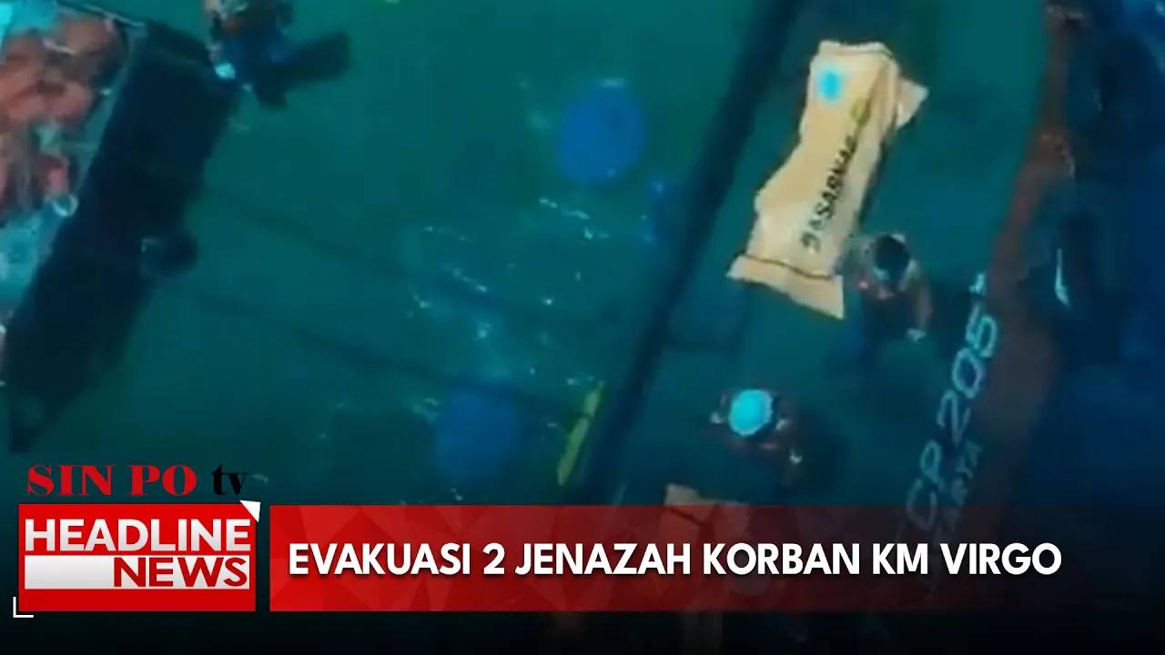 Evakuasi 2 Jenazah Korban KM Virgo