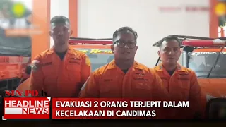 Evakuasi 2 Orang Terjepit Dalam Kecelakaan Di Candimas