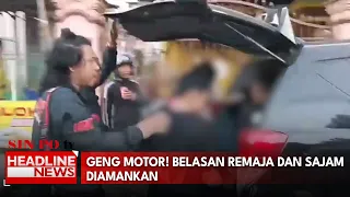 Geng Motor! Belasan Remaja dan Sajam Diamankan