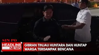Gibran Tinjau Huntara Dan Huntap Warga Terdampak Bencana