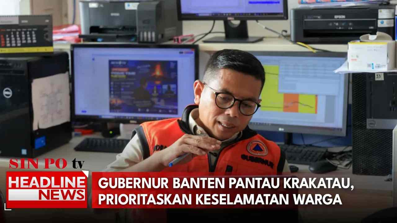 Gubernur Banten Pantau Krakatau, Prioritaskan Keselamatan Wargaa