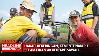 Hadapi Kekeringan, Kementerian PU Selamatkan 40 Hektare Sawah di Pandeglang