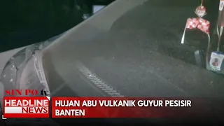 Hujan Abu Vulkanik Gunung Anak Krakatau Meluas