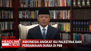 Indonesia Angkat Isu Palestina Dan Perdamaian Dunia Di PBB