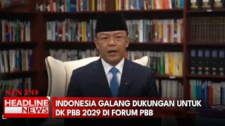 Indonesia Galang Dukungan Untuk DK PBB 2029 Di Forum PBB