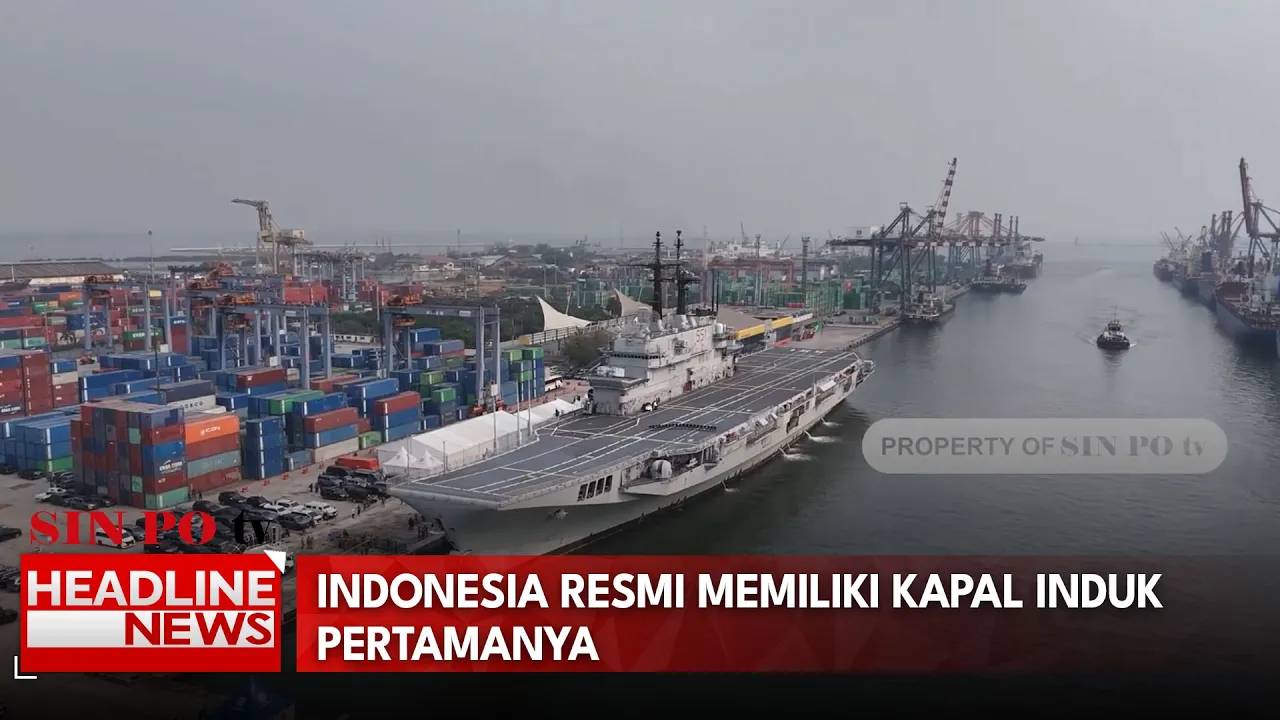 Indonesia Resmi Memiliki Kapal Induk Pertamanya