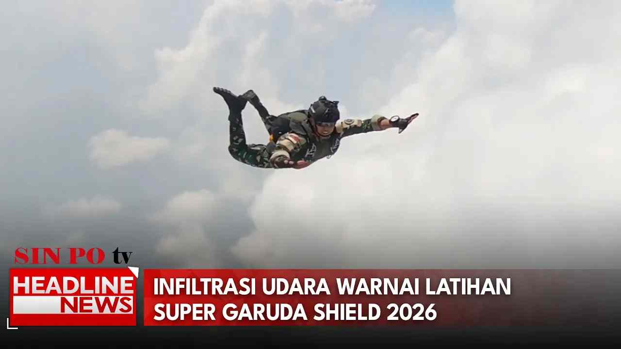 Infiltrasi Udara Warnai Latihan Super Garuda Shield 2026