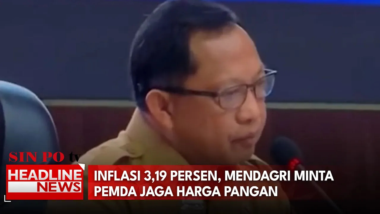 Inflasi 3,19 Persen, Mendagri Minta Pemda Jaga Harga Pangan