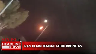 Iran Klaim Tembak Jatuh Drone AS