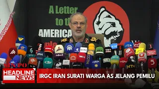 IRGC Iran Surati Warga As Jelang Pemilu