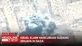 Israel Klaim Hancurkan Gudang Senjata di Gaza