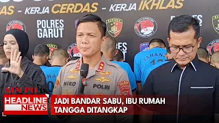 Jadi Bandar Sabu, Ibu Rumah Tangga Ditangkap