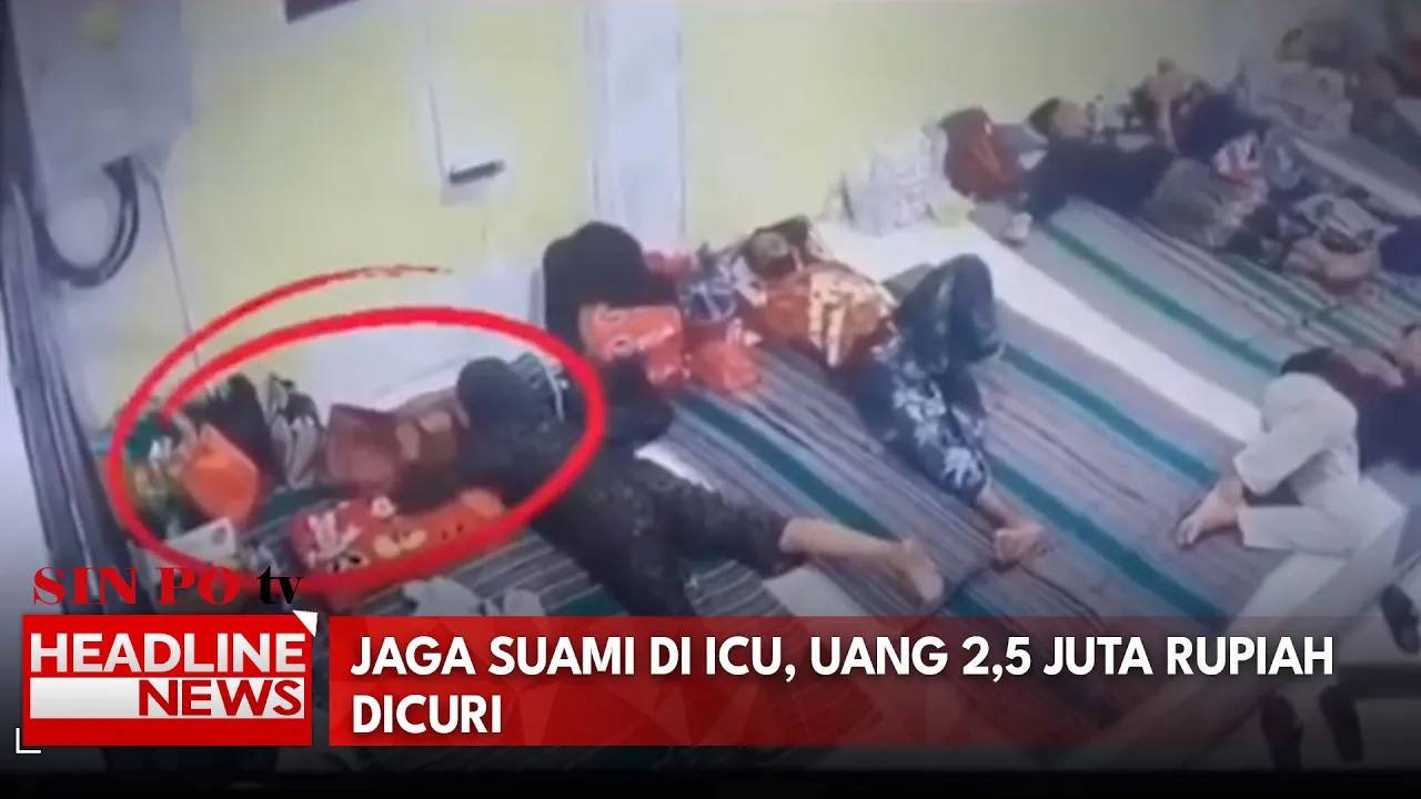 Jaga Suami di ICU, Uang 2,5 Juta Rupiah Dicuri