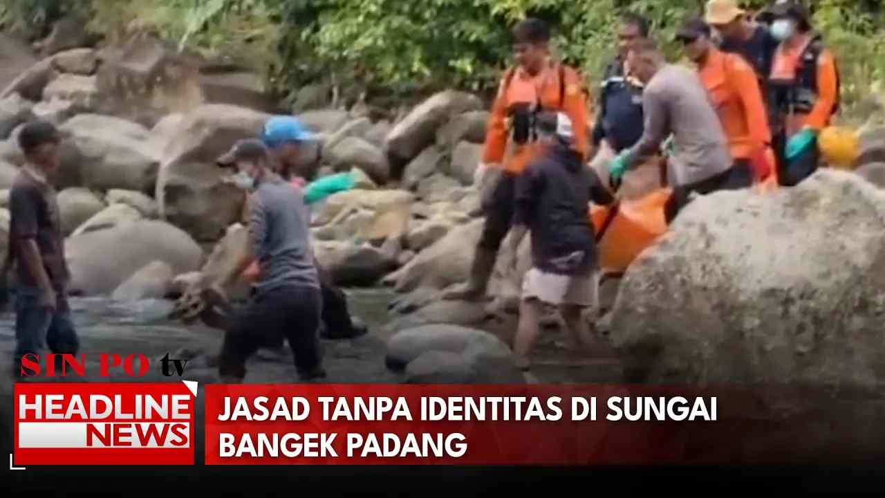 Jasad Tanpa Identitas di Sungai Bangek Padang