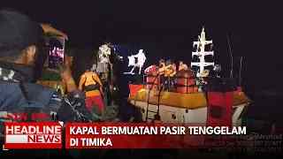 Kapal Bermuatan Pasir Tenggelam Di Timika