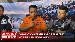 Kapal Virgo Transport 8 Terbalik, 140 Penumpang Hilang