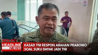 Kasad TNI Respon Arahan Prabowo Soal Suku Dayak Jadi TNI