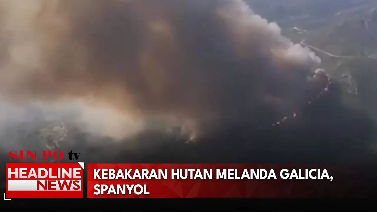 Kebakaran Hutan Melanda Galicia, Spanyol