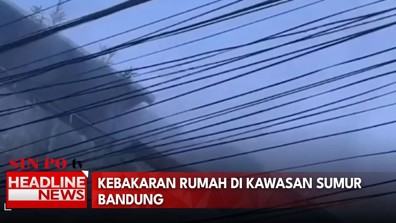 Kebakaran Rumah di Kawasan Sumur Bandung