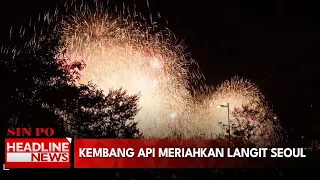 Kembang Api Meriahkan Langit Seoul