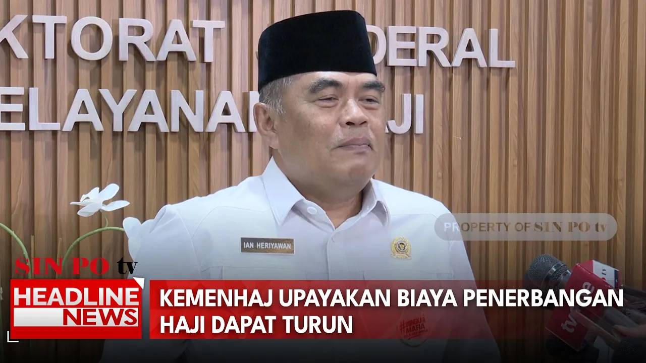 Kemenhaj Upayakan Biaya Penerbangan Haji Dapat Turun