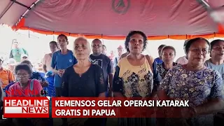 Kemensos Gelar Operasi Katarak Gratis di Papua