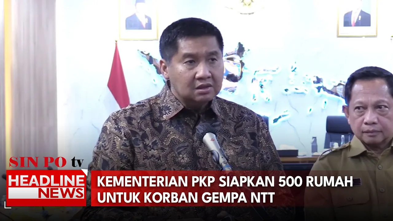Kementerian PKP Siapkan 500 Rumah Untuk Korban Gempa NTT